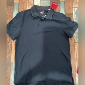 Esprit navy short sleeve collared shirt NWT size small
